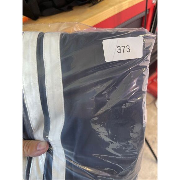 4th & Reckless Side Stripe Wide Leg Tailored Tammy Trouser Pants Navy Blue XL - Picture 10 of 10